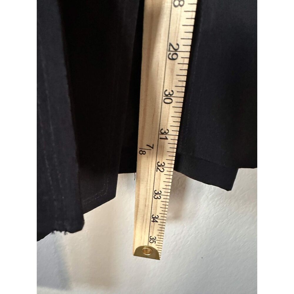 London Fog Womens XXS Black Hooded Belted Trench Coat Rain Jacket Pea Coat - Picture 7 of 7
